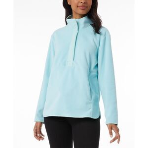 32 Degrees Women's Fleece Half-Snap Top Size S